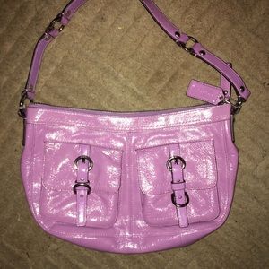 Coach Soho Pink Rose Leather Bag